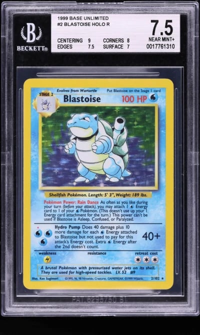 1999 Pokemon Base Set Stage Erro