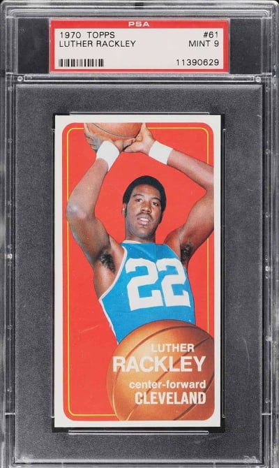 1970 Topps Basketball Luther Rac