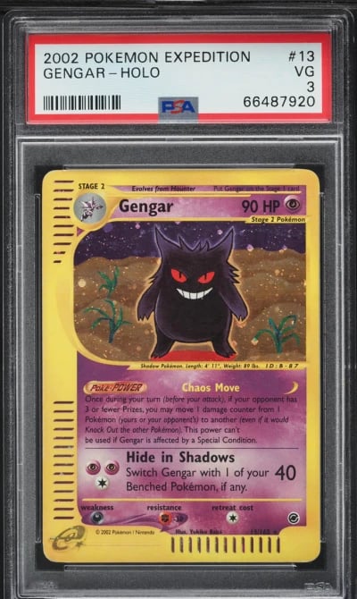 2002 Pokemon Expedition Holo Gen