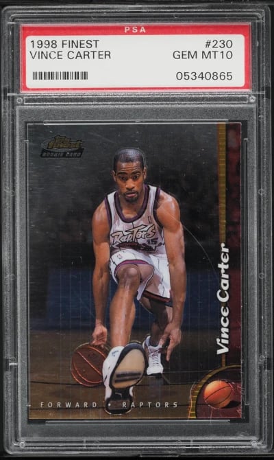 1998 Finest Basketball Vince Car
