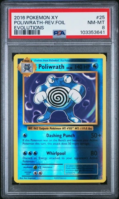 2016 POKEMON XY EVOLUTIONS #25 P