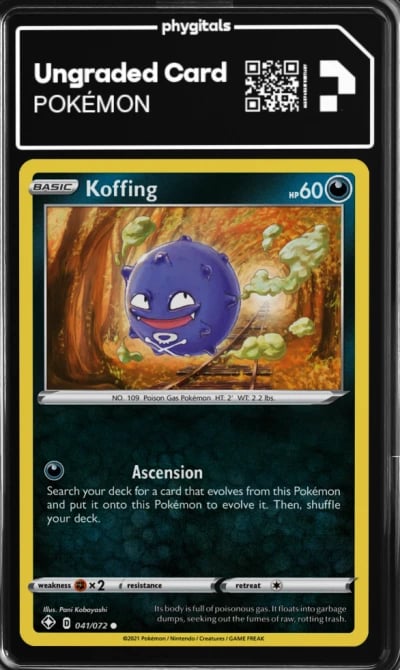 2021 Koffing Shining Fates #041