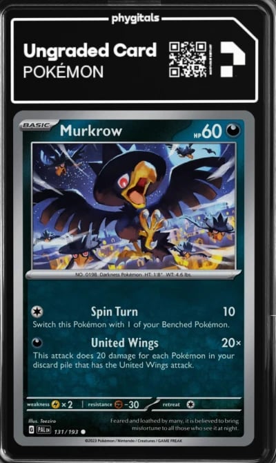 2023 Murkrow Paldea Evolved #131