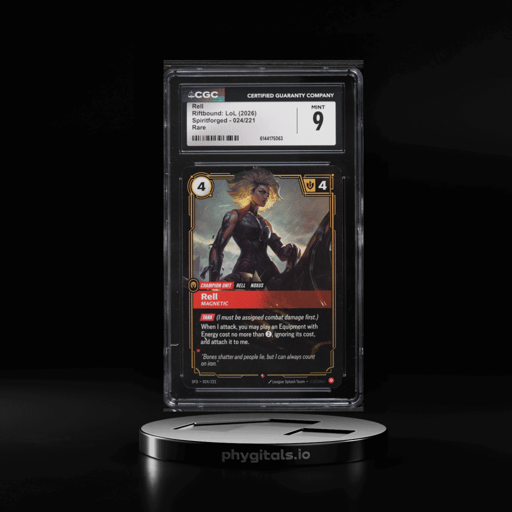2026 Riftbound: LoL Spiritforged Rell #024 CGC 9 MINT