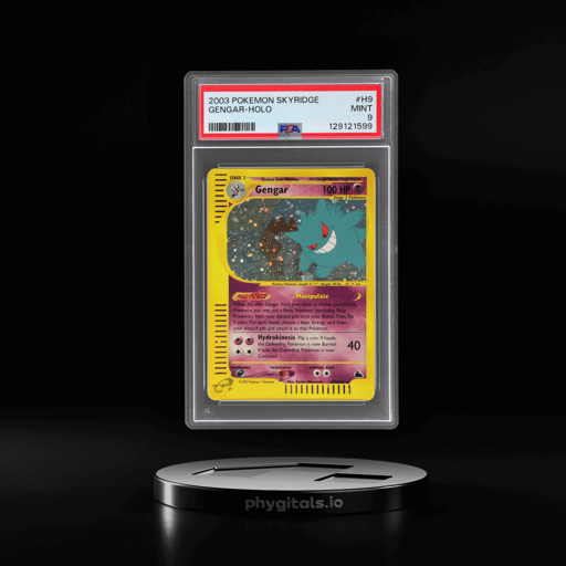 2003 Pokemon Skyridge Holo Gengar #H9 PSA 9