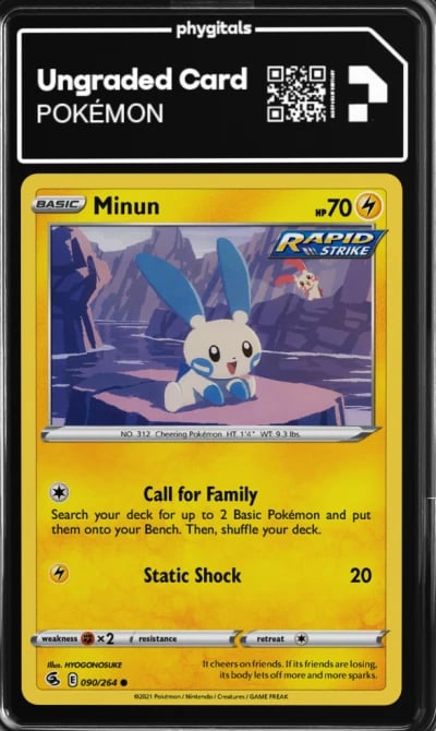 2021 Minun Fusion Strike #090