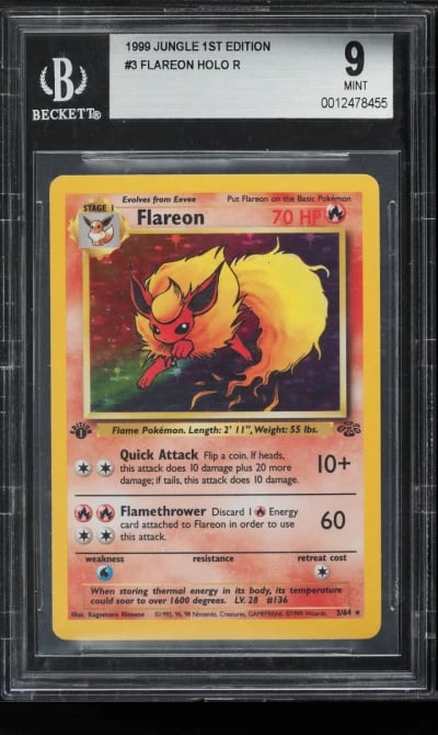 1999 Pokemon Jungle 1st Edition 