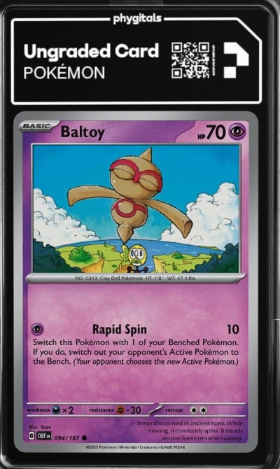 2023 Baltoy Obsidian Flames #094