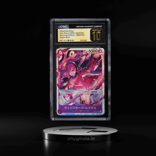 2025 One Piece Japanese Heroines Edition SR Vinsmoke Reiju #EB03-031 CGC 10 PRISTINE