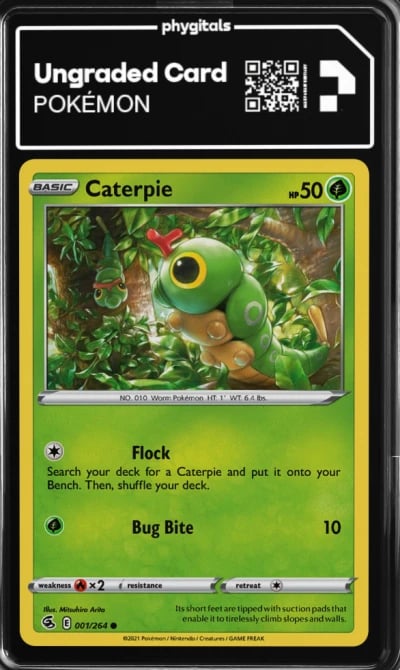 2021 Caterpie Fusion Strike #001