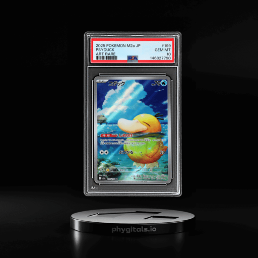 2025 Pokemon Mega Dream Ex High Class Expansion Japanese Art Rare Psyduck #199 PSA 10