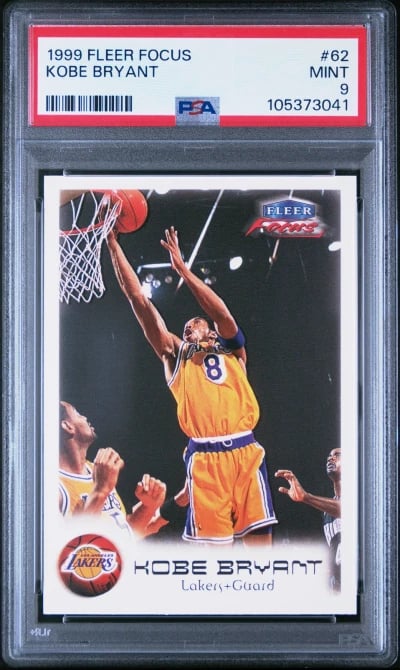 1999 FLEER FOCUS #62 KOBE BRYANT