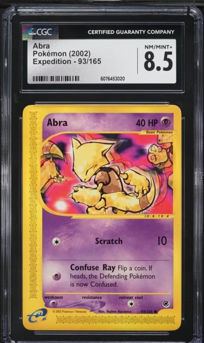 2002 Pokemon Expedition Abra #93