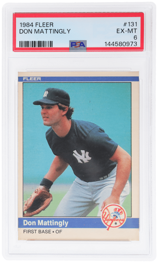 1984 Fleer Don Mattingly #131 PSA 6