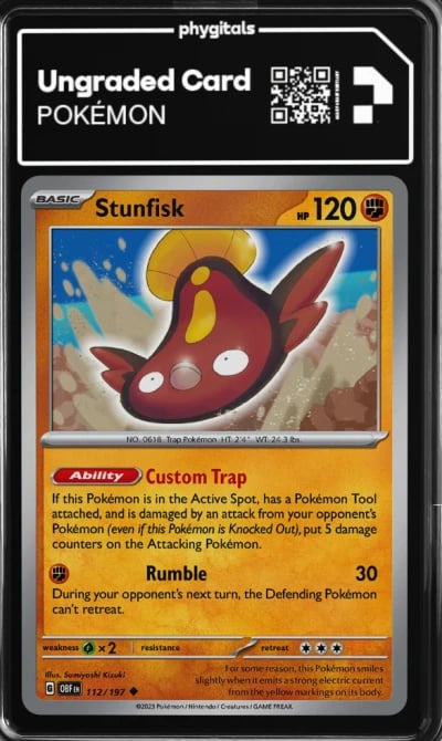 2023 Stunfisk Obsidian Flames #1