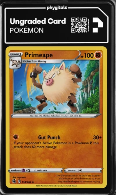 2021 Primeape Fusion Strike #134
