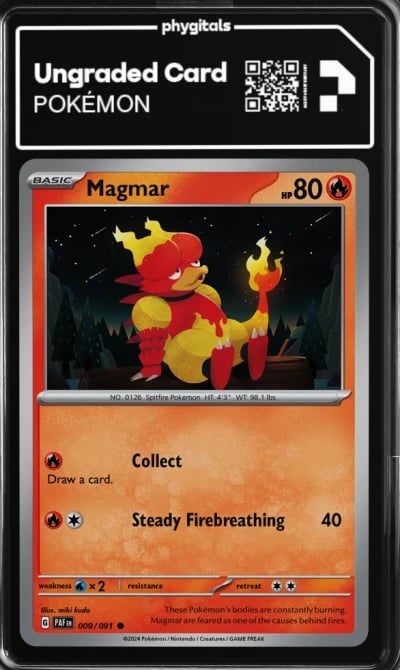 2024 Magmar Paldean Fates #009