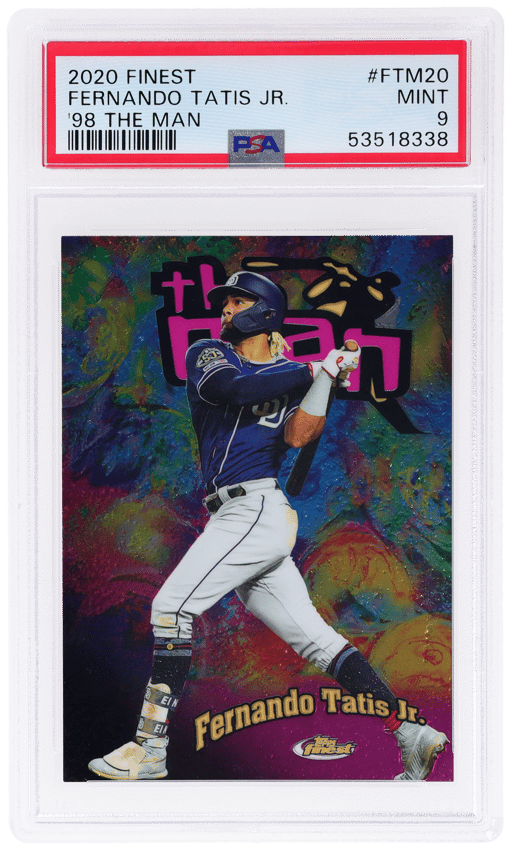 2020 Finest '98 the Man Fernando Tatis Jr. #FTM20 PSA 9