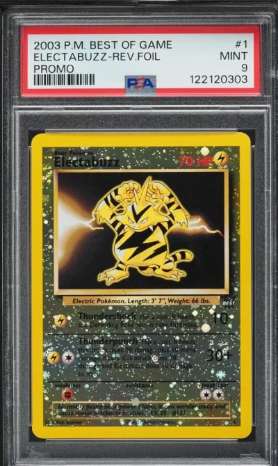 2003 Pokemon Best Of Game Promo 