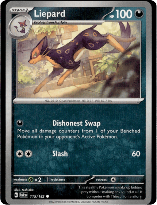 2023 Liepard #115 Paradox Rift