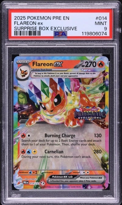2025 Pokemon SV Prismatic Evolut