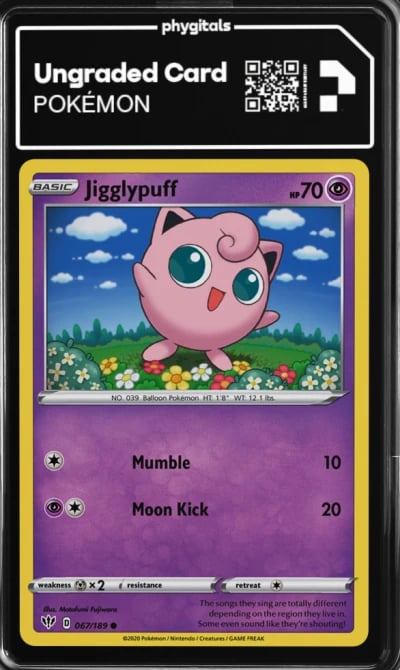 2020 Jigglypuff Darkness Ablaze 