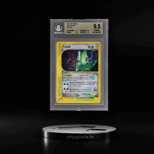2003 Pokemon Skyridge Holo Celebi #145 BGS 9.5