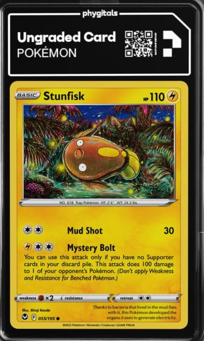 2022 Stunfisk Silver Tempest #055