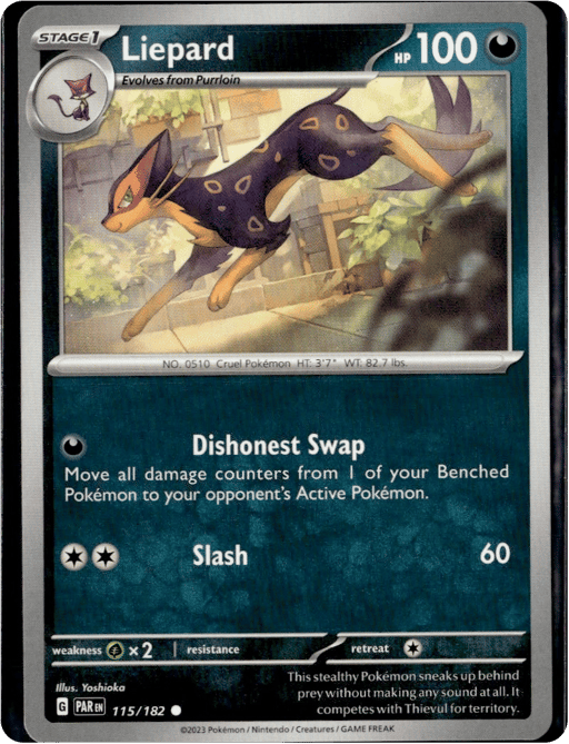 2023 Liepard #115 Paradox Rift