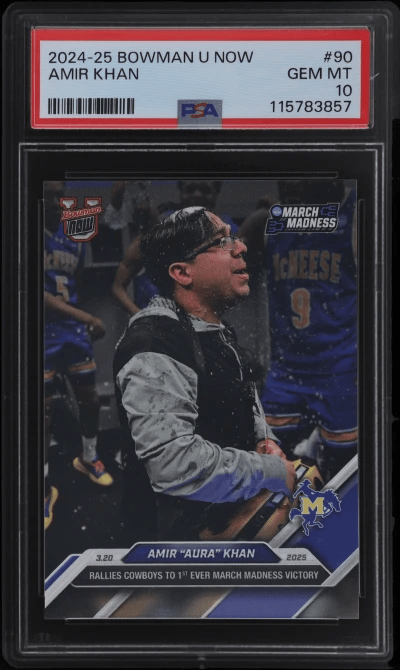 2024 Bowman U Now Amir Khan #90 
