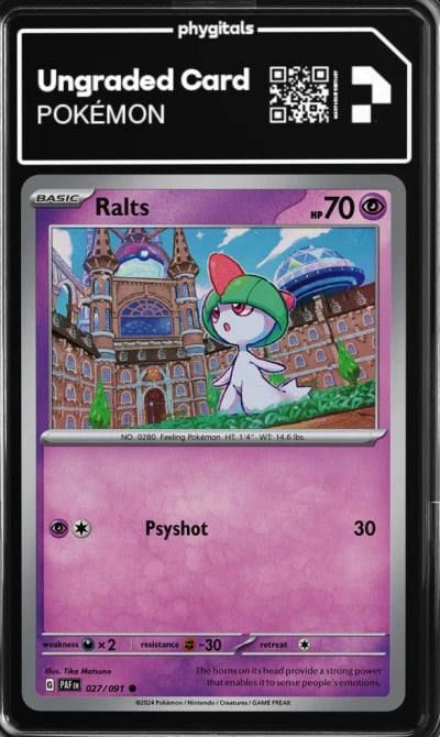 2024 Ralts Paldean Fates #027