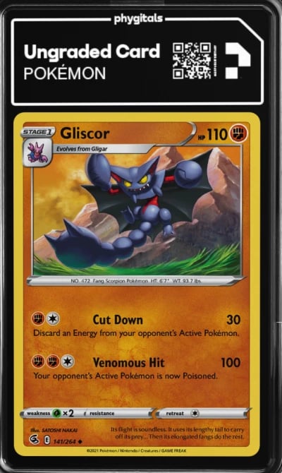 2021 Gliscor Fusion Strike #141
