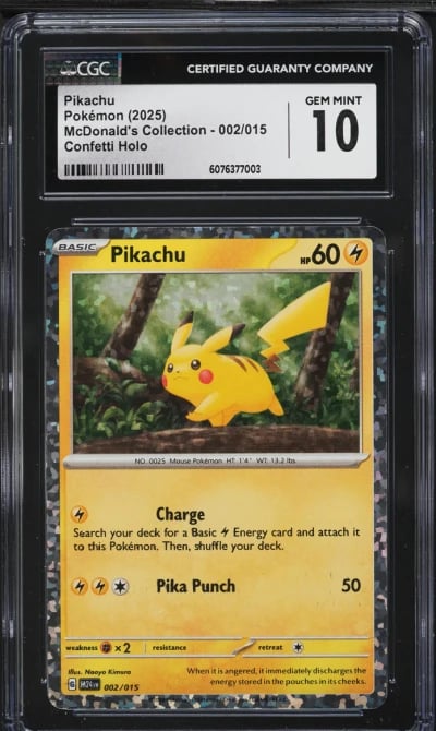 2025 Pokemon SV McDonald's Colle