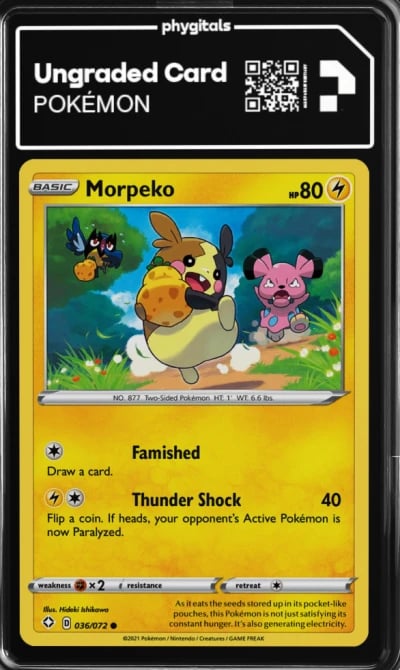 2021 Morpeko Shining Fates #036