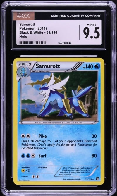 2011 Pokemon Black & White Holo 