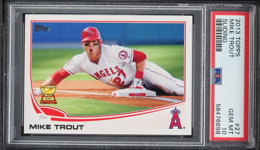 2013 Topps Mike Trout #27 PSA 10 GEM MINT