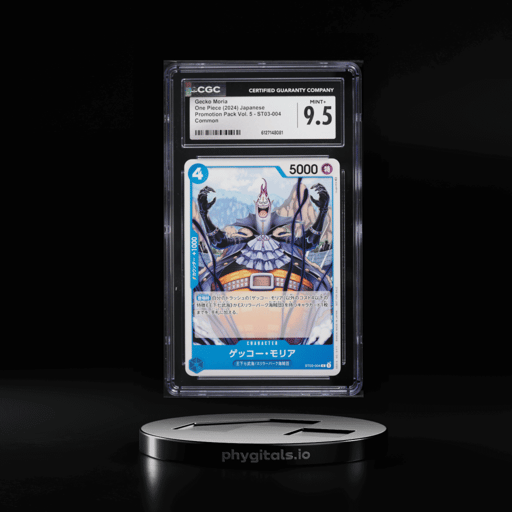 2024 One Piece Japanese Promotion Pack Vol. 5 Gecko Moria #ST03-004 CGC 9.5 MINT+
