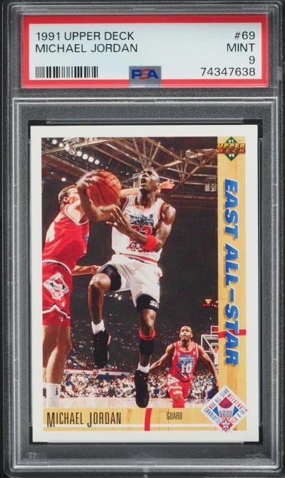 1991 Upper Deck Basketball Micha