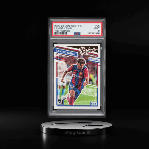 2023 Donruss FIFA The Rookies Lamine Yamal ROOKIE #25 PSA 9 MINT