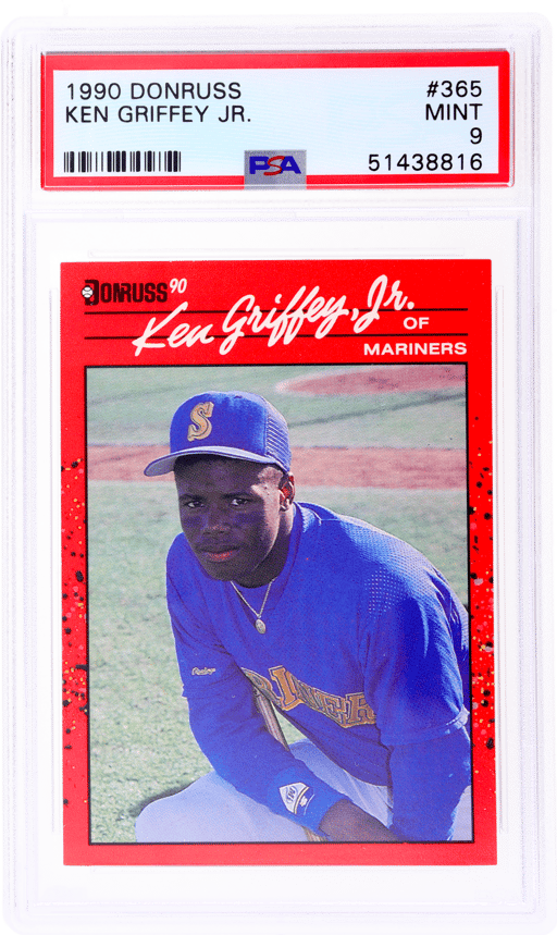 1990 Donruss Ken Griffey Jr. #365 PSA 9