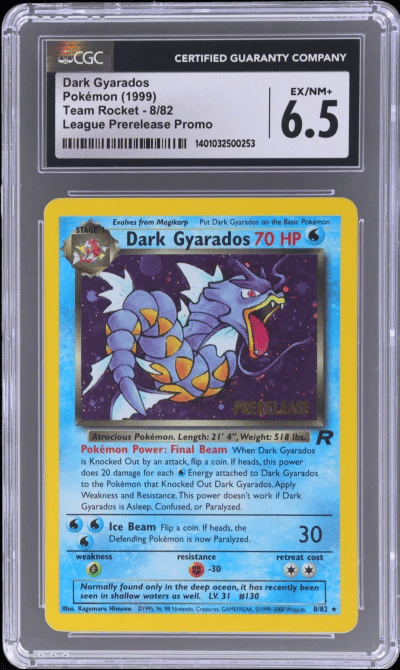1999 Pokemon Team Rocket Holo Le