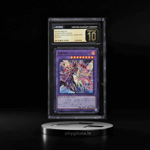 2023 Yu-Gi-Oh! Japanese Quarter Century Duelist Box The Dark Magicians #QCDB-JP033 CGC 10 PRISTINE
