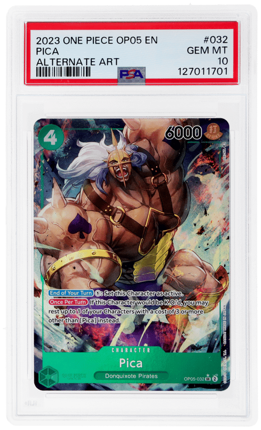 2023 One Piece Awakening of the New Era Alternate Art Pica #32 PSA 10