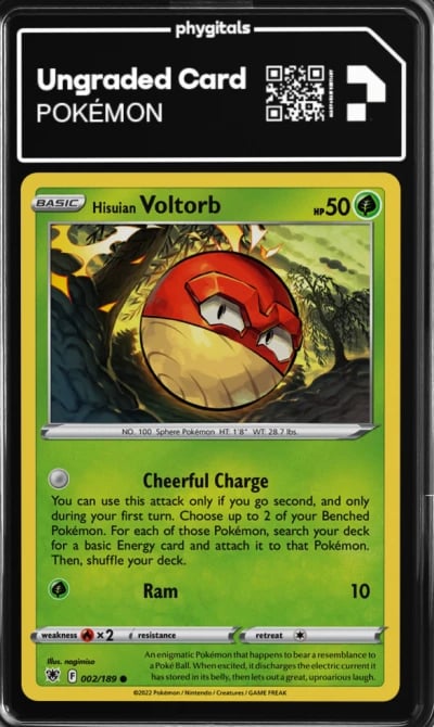 2022 Hisuian Voltorb Astral Radi