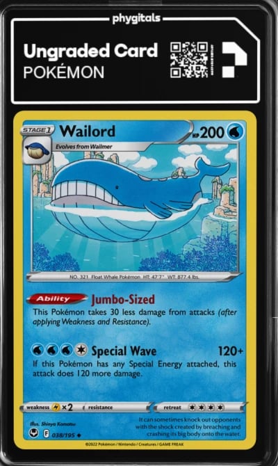 2022 Wailord Silver Tempest #038