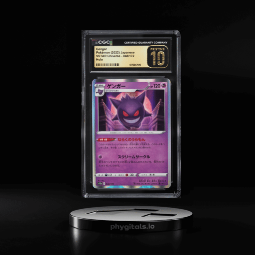 2022 Pokemon Japanese Sword & Shield VSTAR Universe Holo Gengar #48 CGC 10 PRISTINE