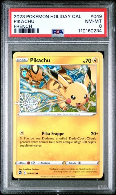 2023 POKEMON HOLIDAY CALENDAR FR
