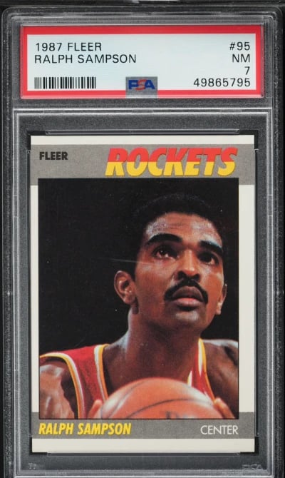 1987 Fleer Basketball Ralph Samp