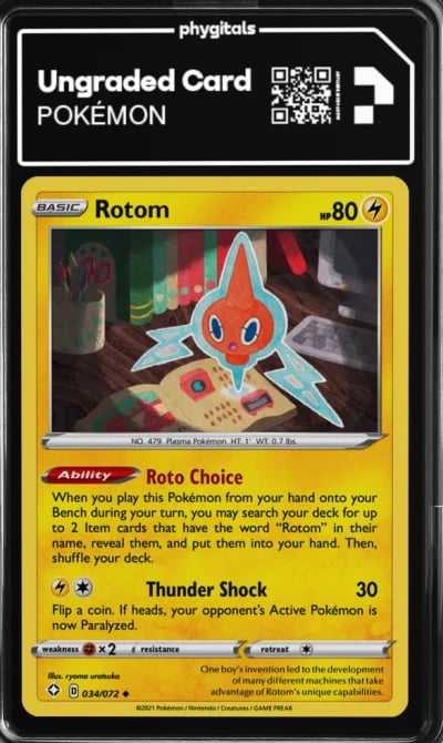 2021 Rotom Shining Fates #034