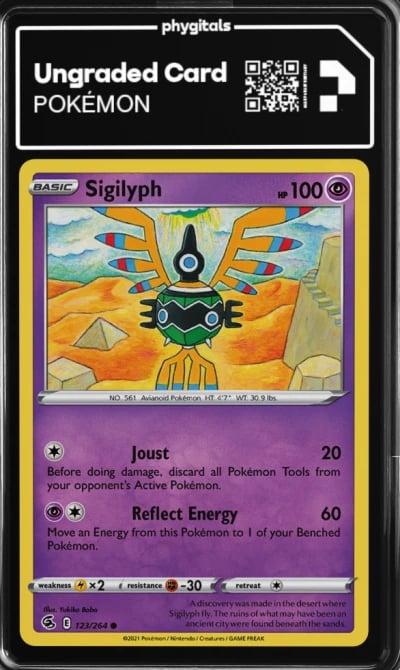 2021 Sigilyph Fusion Strike #123